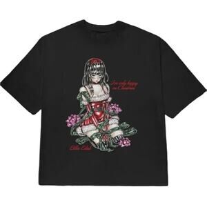 Billie Eilish I'm Only Happy on Christmas 2023, Size S, New without Tag